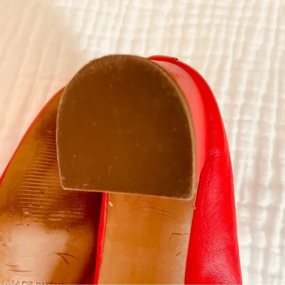 Everlane Women's Orange Heels - Picture 7 of 12